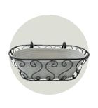 Railing Planters - By wooden street