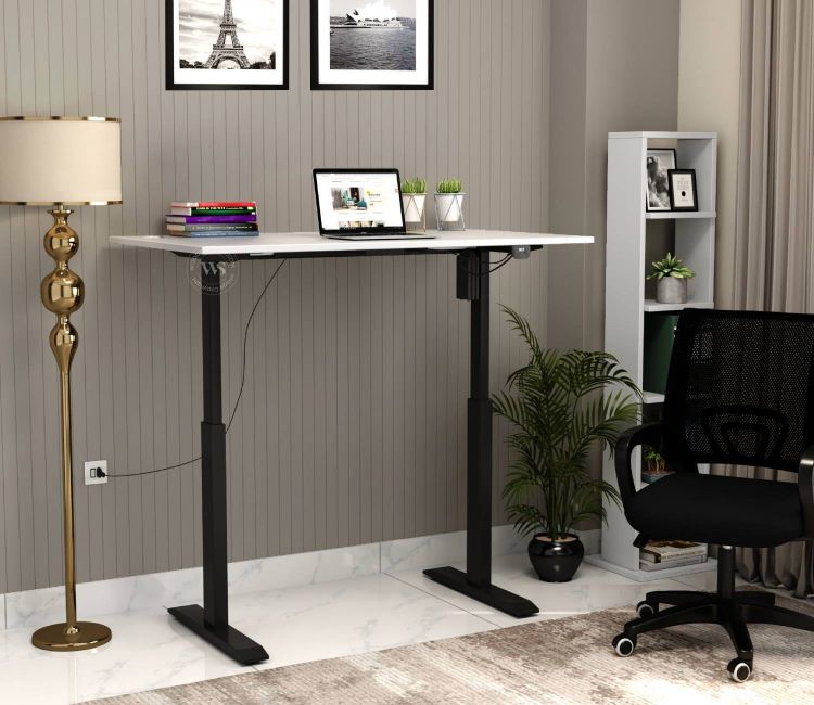 Bristol height adjustable laptop standing table