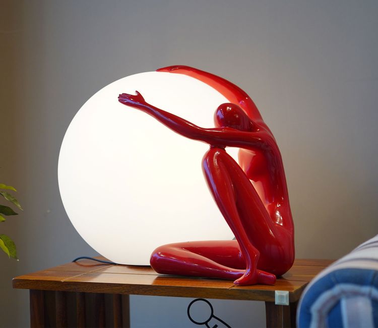 Fiesta Resin Table Lamp
