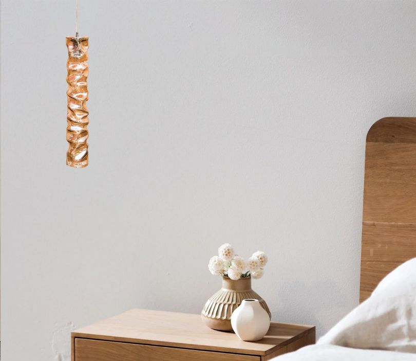 Front Image 1 - Magnus Sleek Hanging Light (Amber)