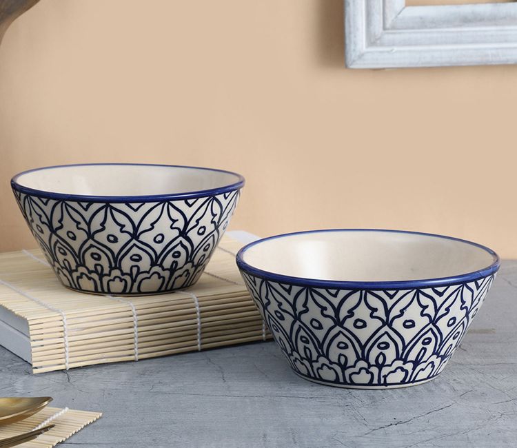 buy ceramic serving bowl set price online
