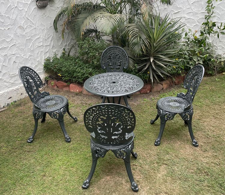 Patio Seating Vintage Cast Aluminium Garden Furniture Buy Regalia