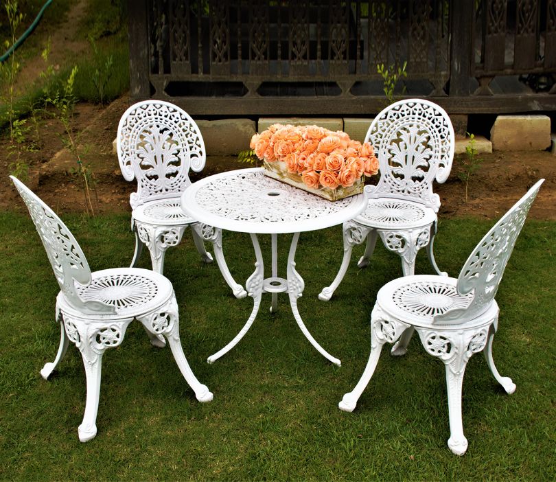 Round Table Garden Chair Set Online Dreamline Outdoor Furniture