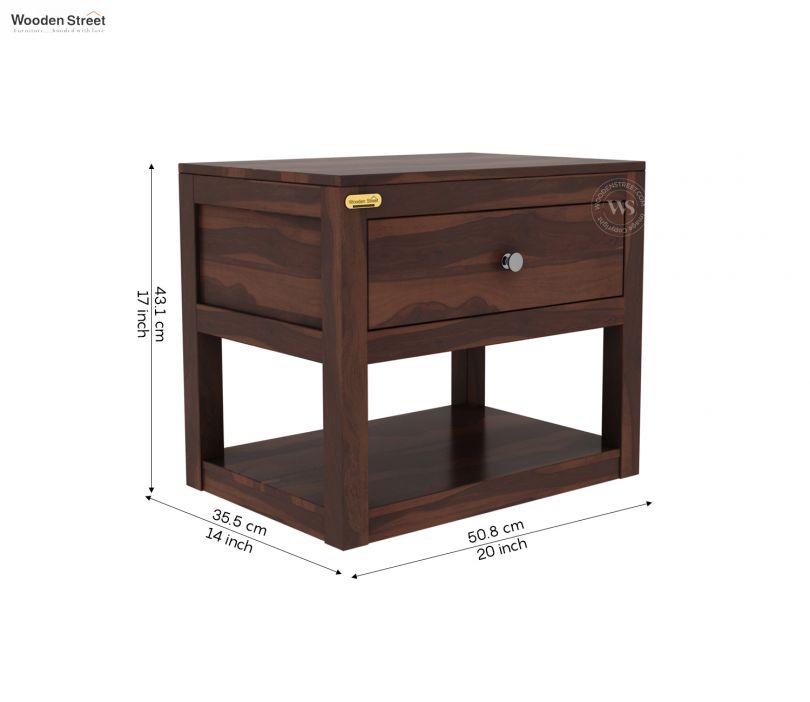 Dimension Image 1 - Walken Bedside Table (Walnut Finish)