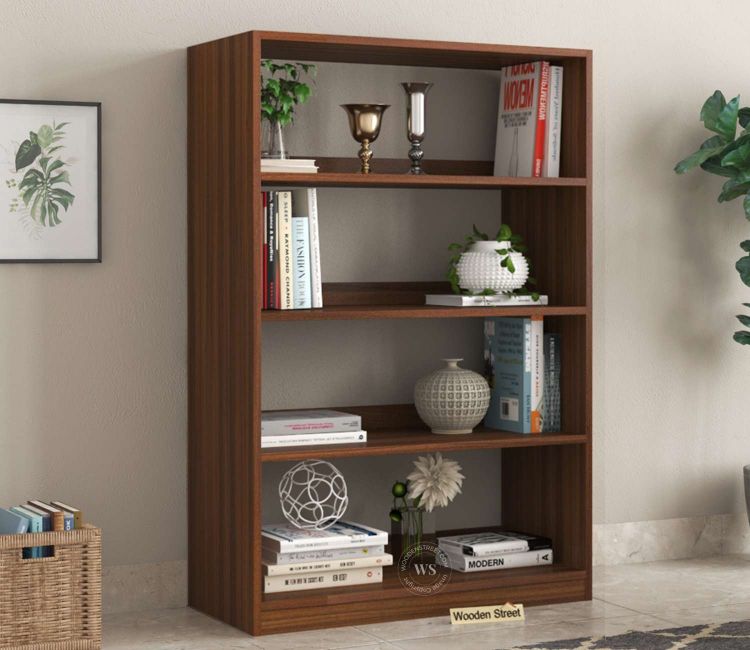 Astra Open Bookshelf (Exotic Teak Finish) Astra Open Bookshelf, buy book rack online at low price