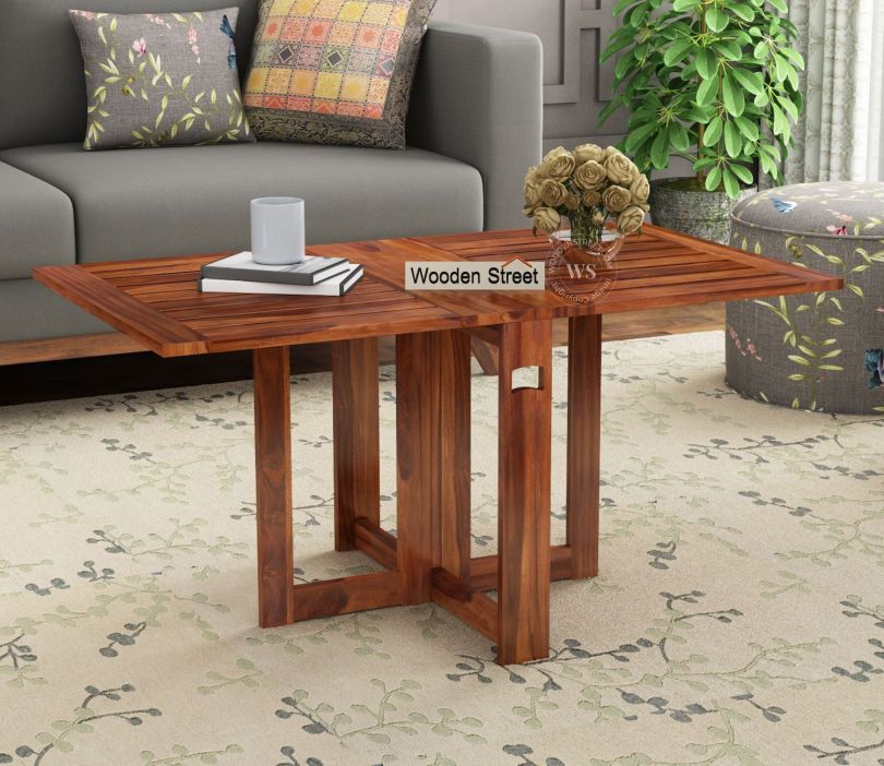 Front Image 1 - Astin Center Table (Honey Finish)