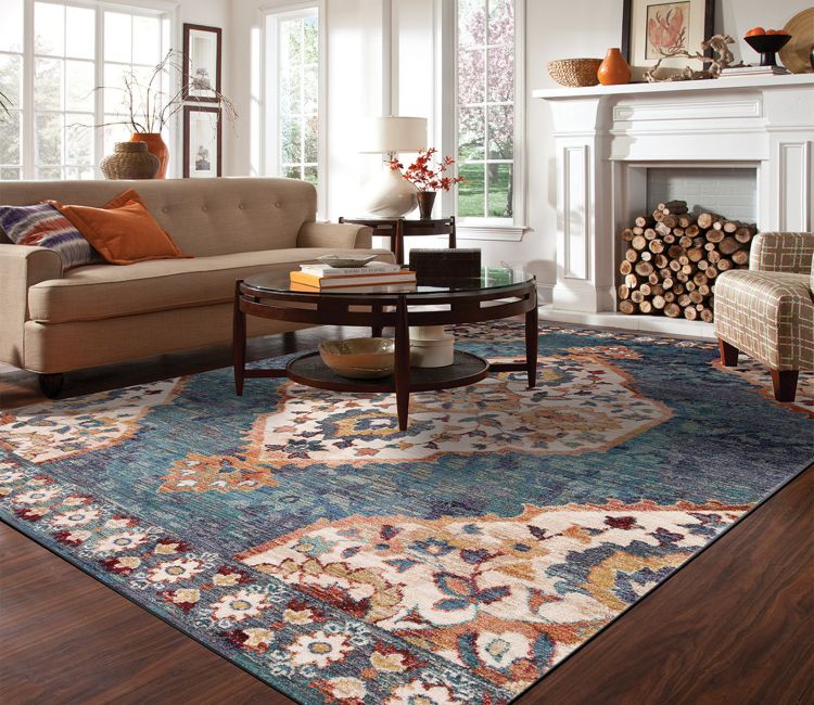 Buy Highfield Classic Old Times Design Floor Rug (Multicolor) @0% OFF ...