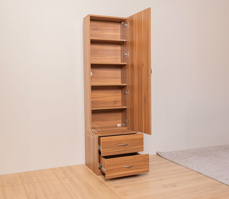 Remy Dressing Table With Storage (Exotic Teak Finish) Remy Stylish Dressing Table Design With Storage Exotic Teak Finish