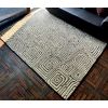 Front Image 1 - Natural Grey Colour Mojo High and Low Textured Abstract Pattern Carpet 5.0 x 7.0 Feet