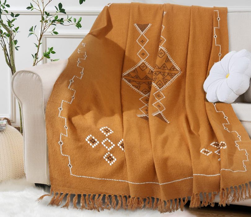Woven Blanket Buy Cotton Blanket Buy Embroidered Cotton Throw