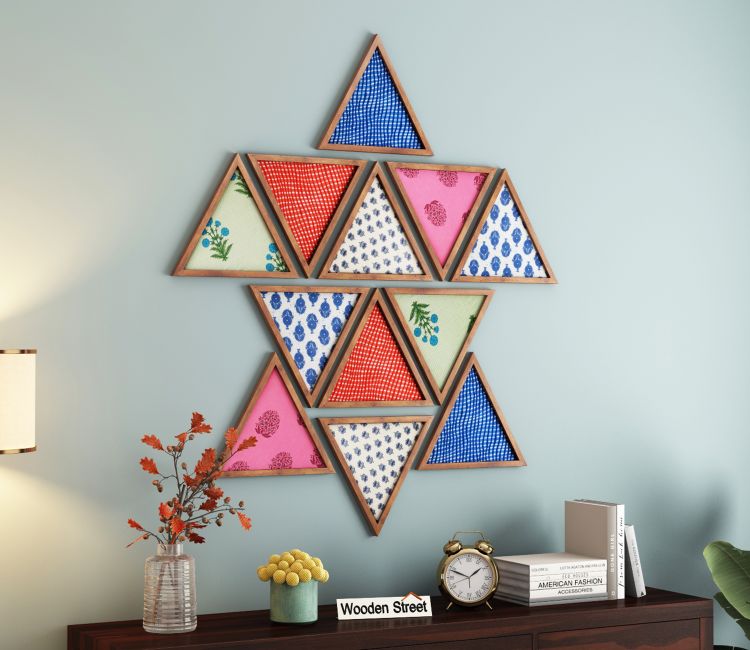 Blush Wall Frame - Set of 12 Blush Wall Frame - Set of 12 | Best wooden wall art design in India