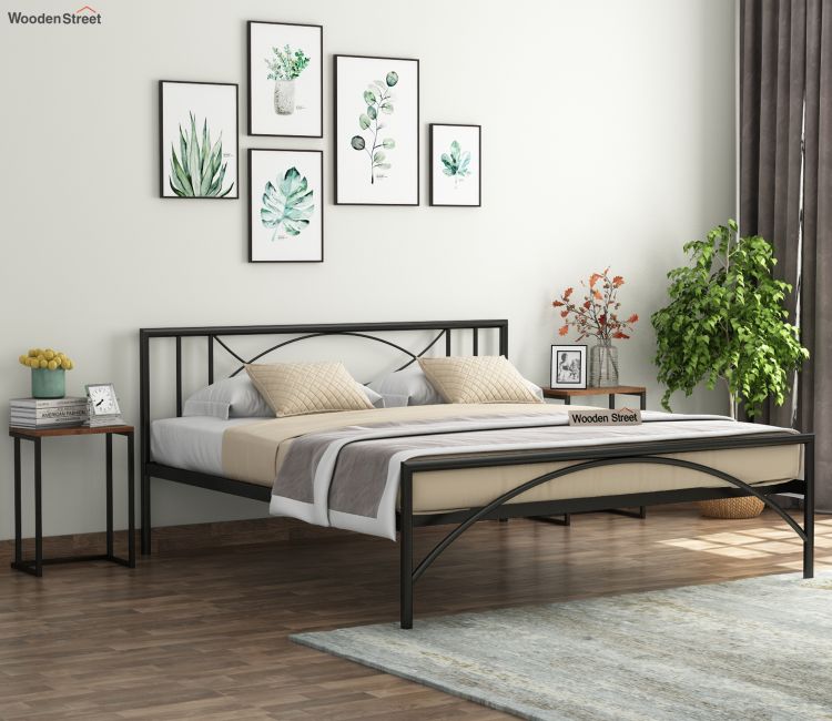 Buy King Size Metal Bed | Metal bed price | iron bed king size