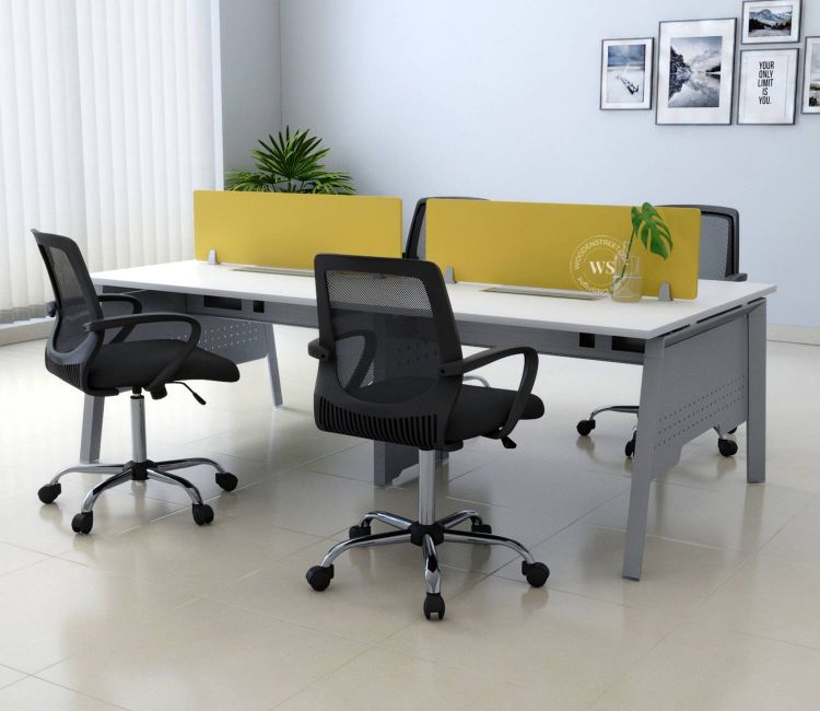 Walden Wood and Metal Workstation Table Design