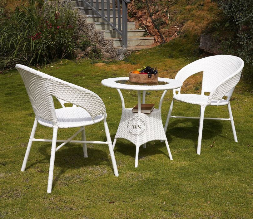 Seater Outdoor Cafe Table And Chairs Set Sienna Seater Outdoor Set