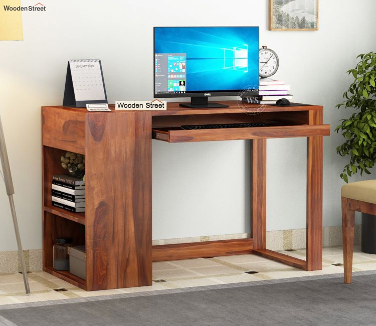 Alkin solid wood study and writing desk at affordable price