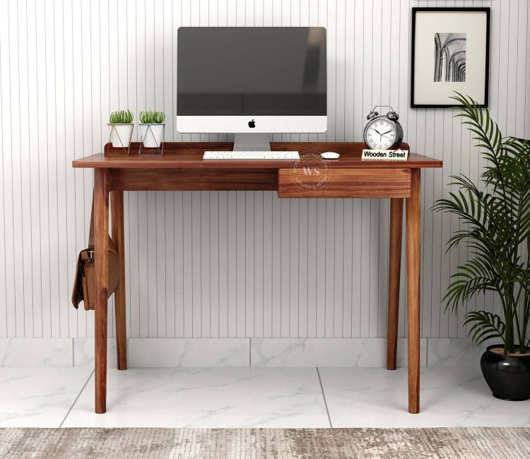 Solid Wood Wooden Study Table And Chair Flipkart Buy Study Table