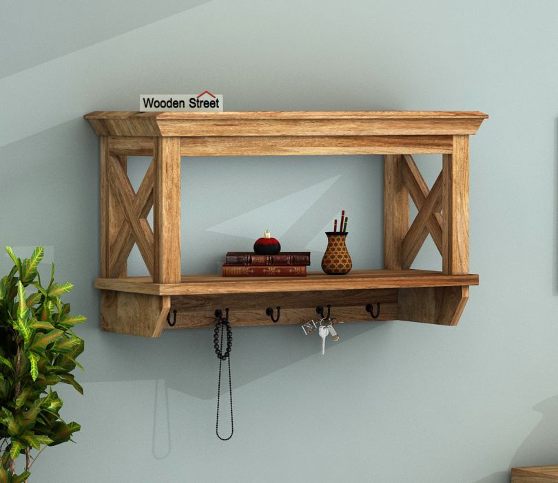 Mudroom Shelves With Key Hooks Buy Jace Wall Shelf With Key
