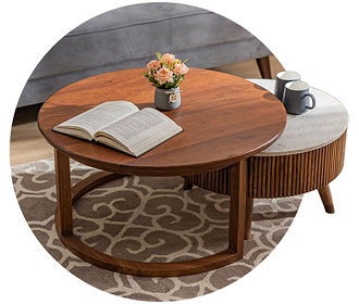 Buy Coffee Table for Home | Wooden Coffee Table Furniture