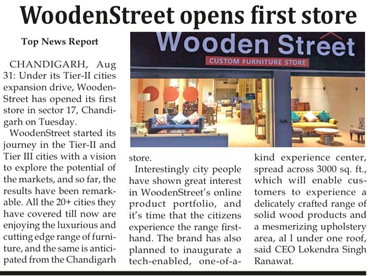 woodenstreet ŷֹٷapp news